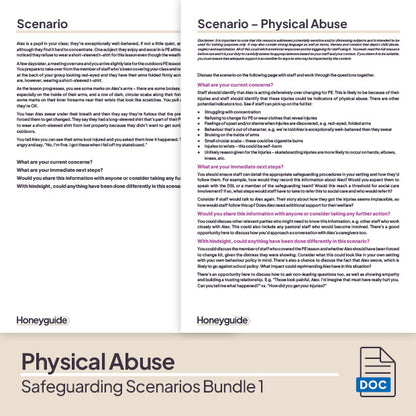 Safeguarding Scenarios Bundle 1