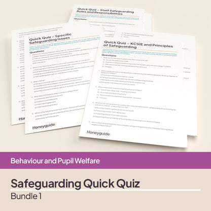 Safeguarding Quick Quiz Bundle 1