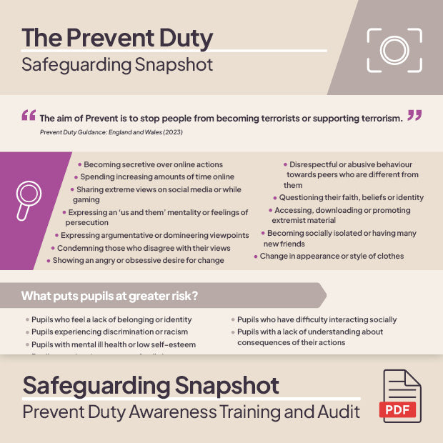 Prevent Duty Awareness Training and Audit Bundle