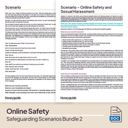 Safeguarding Scenarios Bundle 2