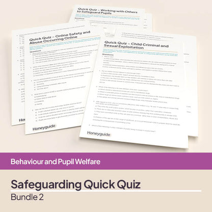 Safeguarding Quick Quiz Bundle 2
