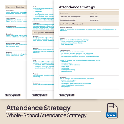 Attendance Champion: Whole-School Strategy and Audit Bundle