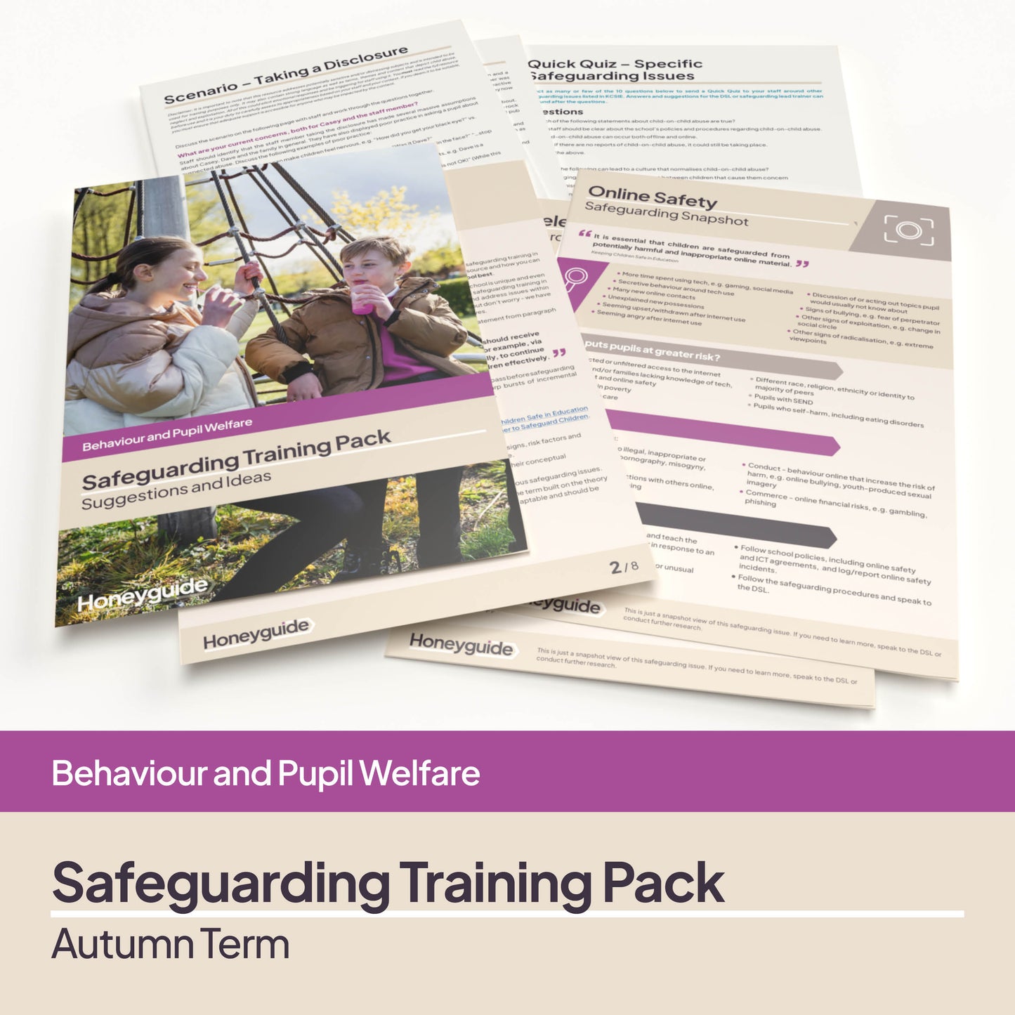 Safeguarding Training Pack - Autumn Term