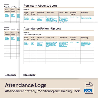 Attendance Strategy, Monitoring and Training Pack