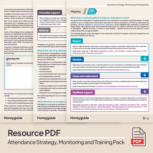 Attendance Strategy, Monitoring and Training Pack