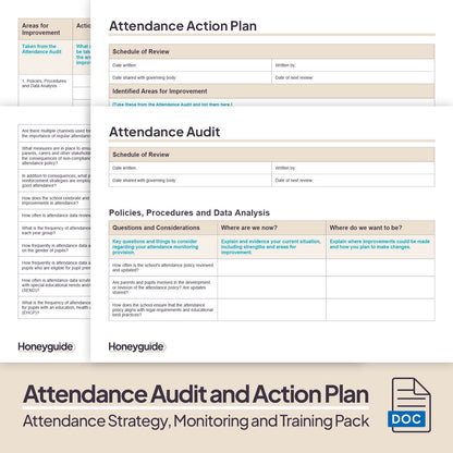 Attendance Strategy, Monitoring and Training Pack