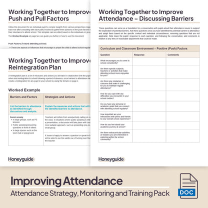 Attendance Strategy, Monitoring and Training Pack