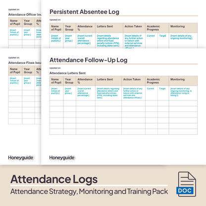 Attendance Strategy, Monitoring and Training Pack