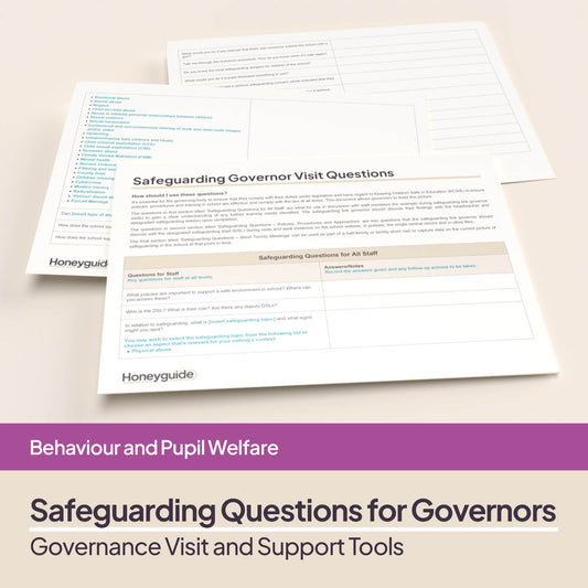Safeguarding Questions for Governor Visits