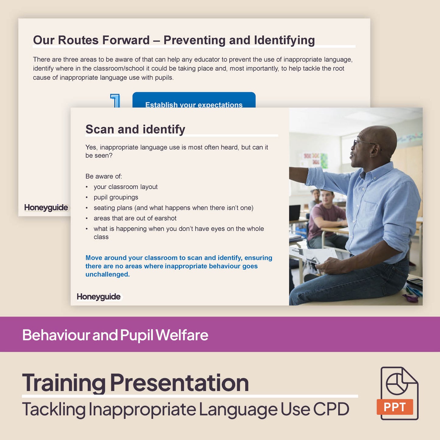 Tackling Inappropriate Language: Behaviour CPD Training Bundle