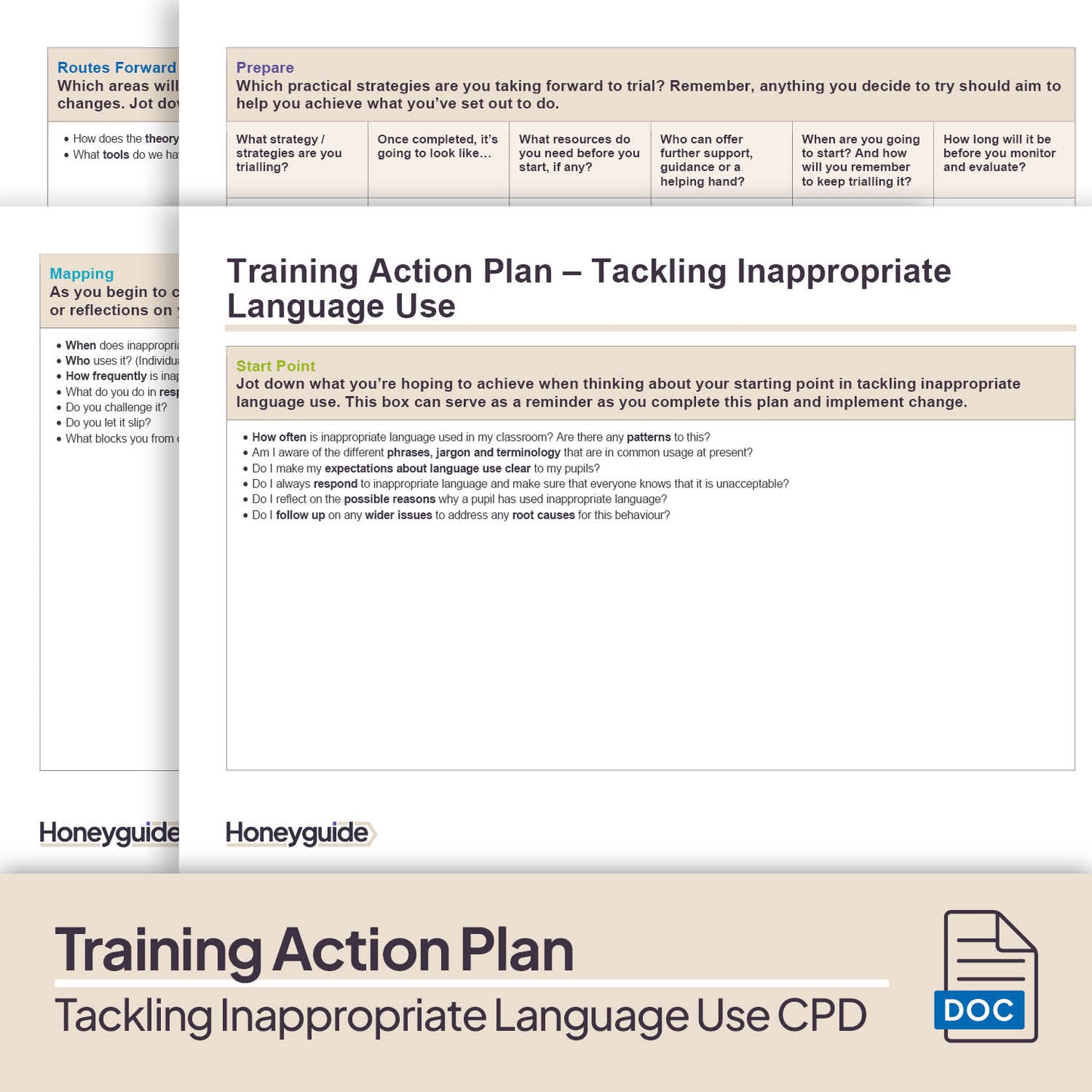 Tackling Inappropriate Language: Behaviour CPD Training Bundle