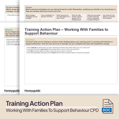 Working With Families to Support Behaviour: CPD Training Bundle