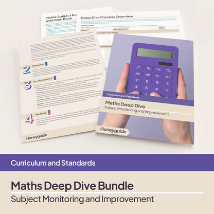 Maths Deep Dive and Subject Knowledge Bundle by Honeyguide
