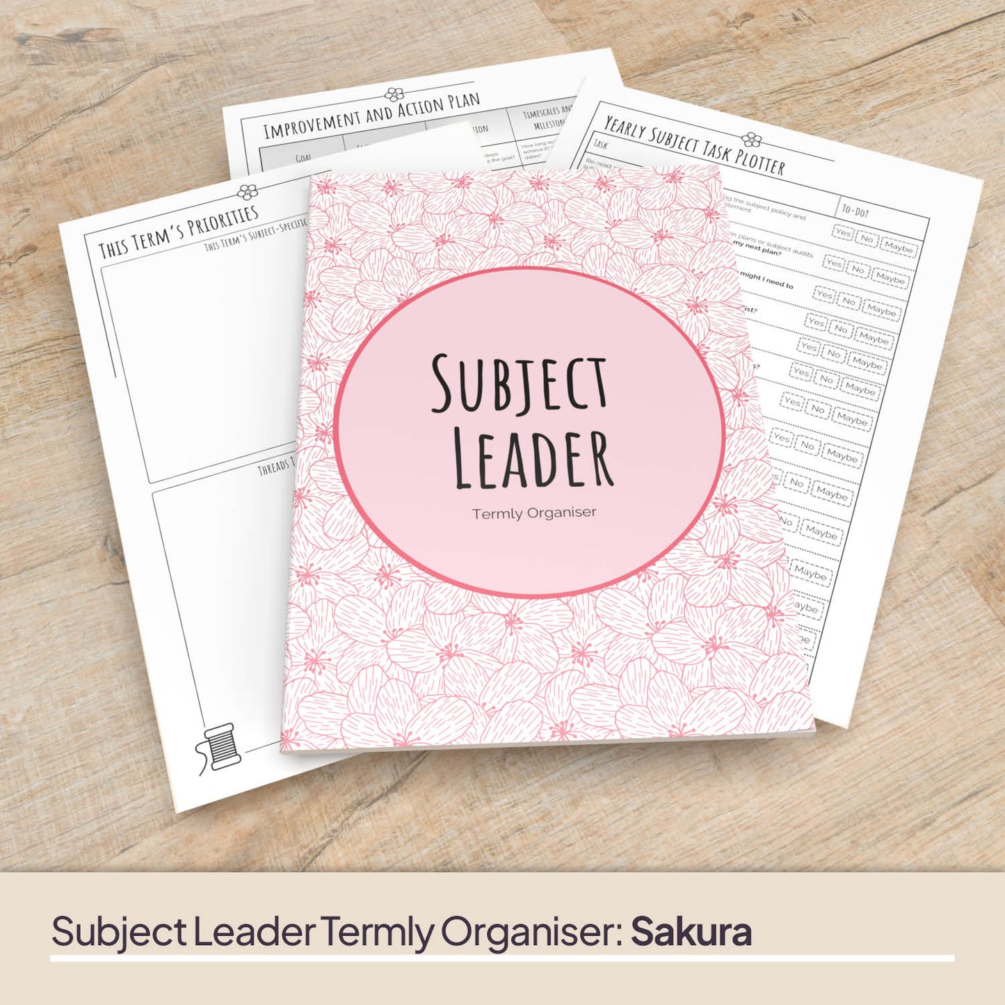 Subject Leader Termly Organiser