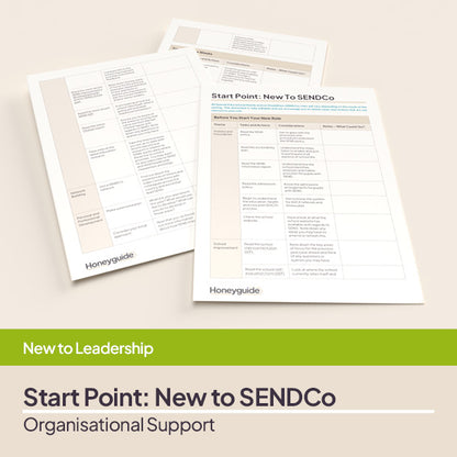 Start Point: New To SENDCo