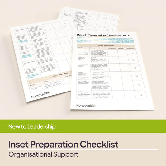 INSET Preparation Checklist 2024
