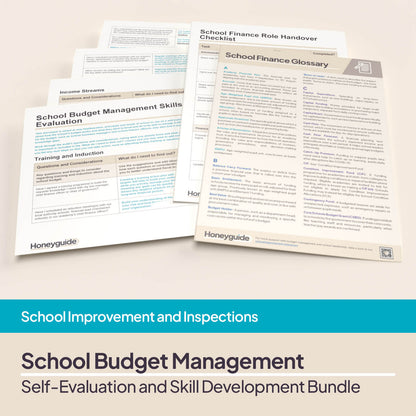 School Budget Management Skills Bundle