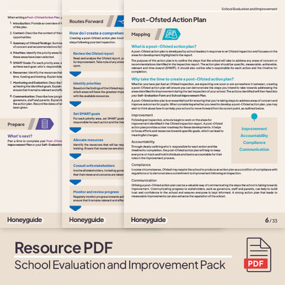 School Evaluation and Improvement Pack