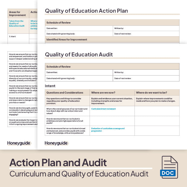 Curriculum and Quality of Education Audit