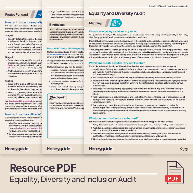 Equality, Diversity and Inclusion Audit