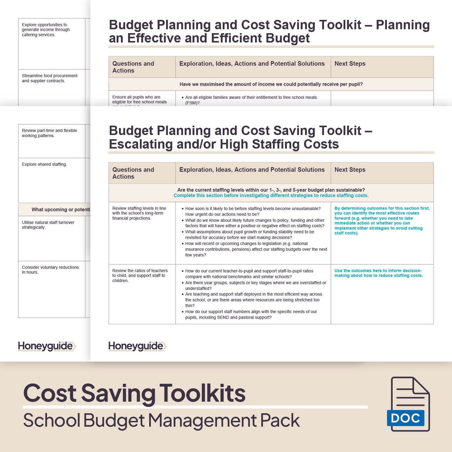 School Budget Management Pack