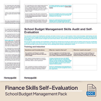 School Budget Management Pack