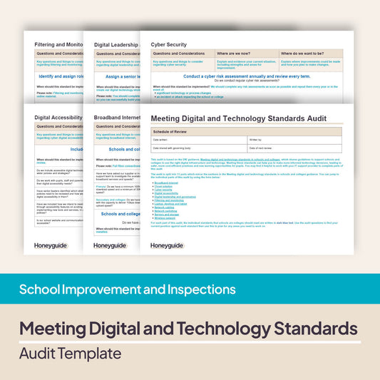 Meeting Digital and Technology Standards in Schools and Colleges Audit