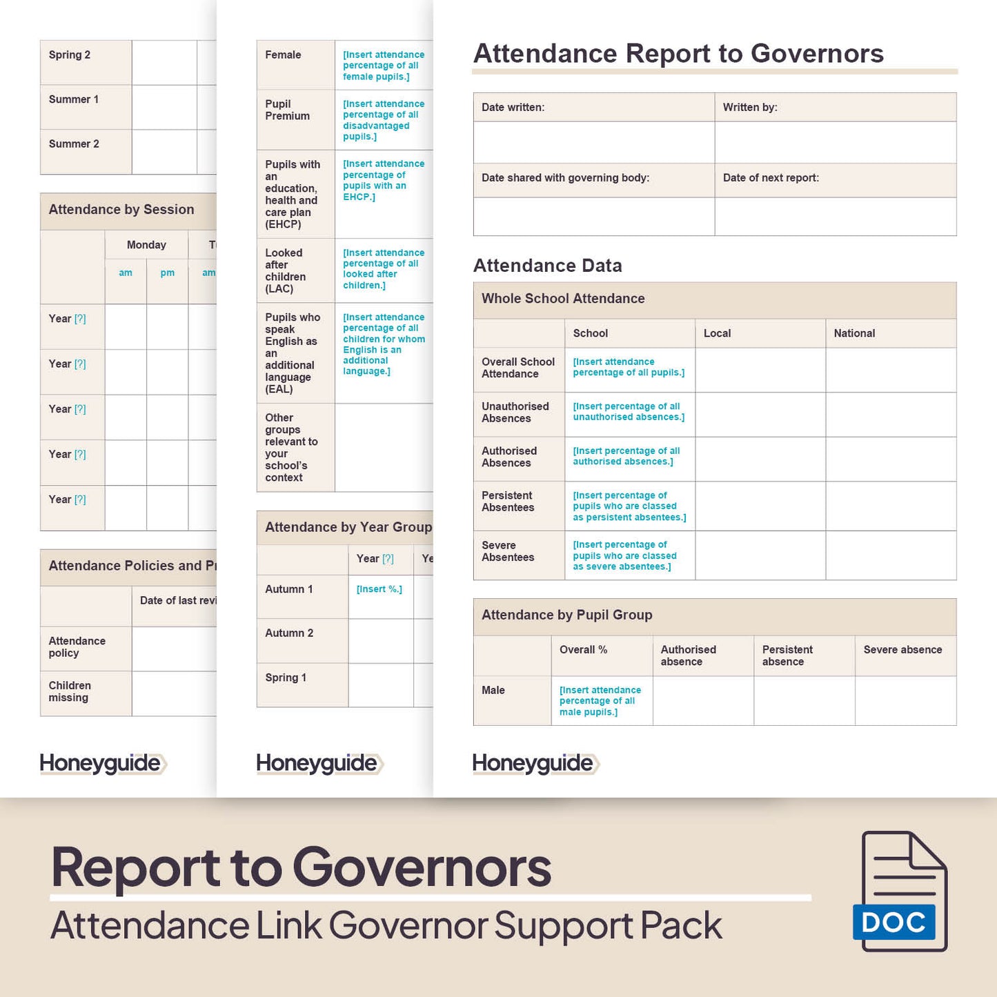 Attendance Link Governor Support Pack