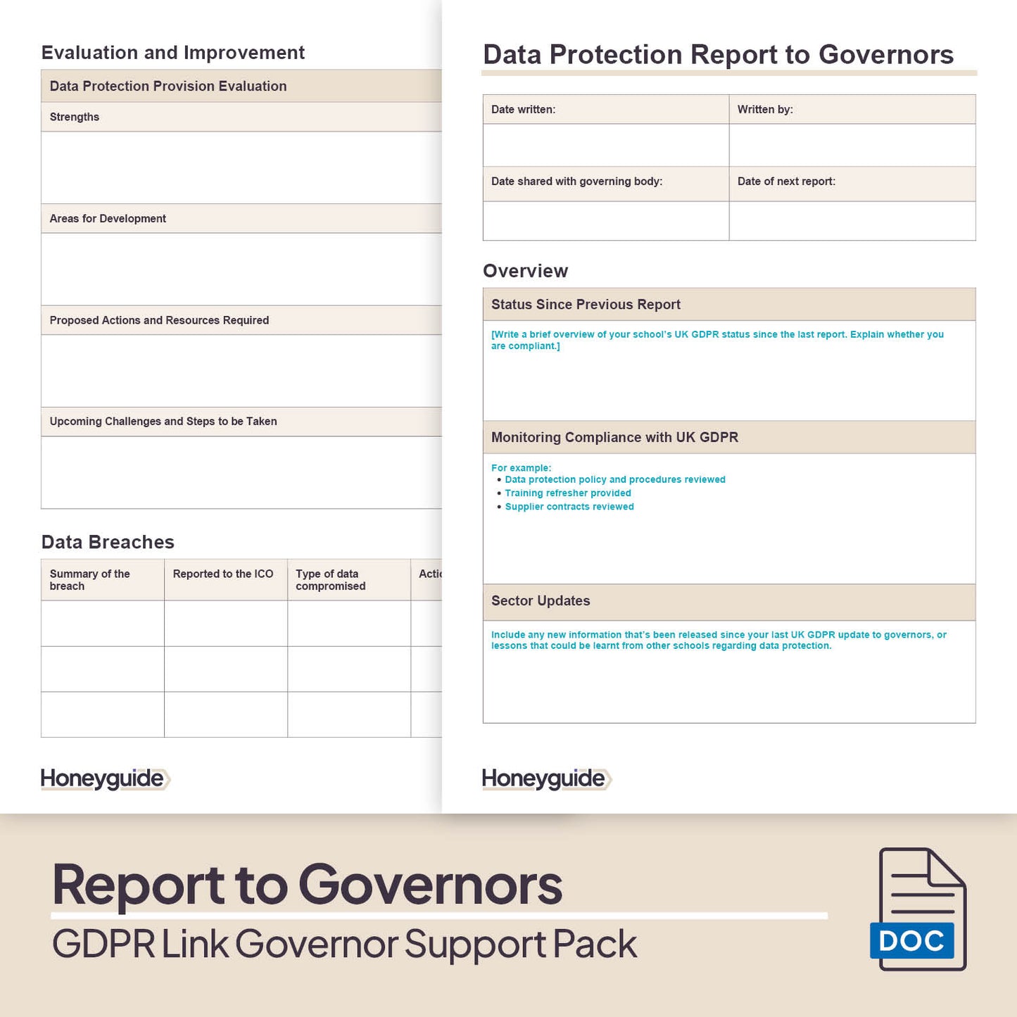 GDPR Link Governor Support Pack