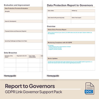 GDPR Link Governor Support Pack