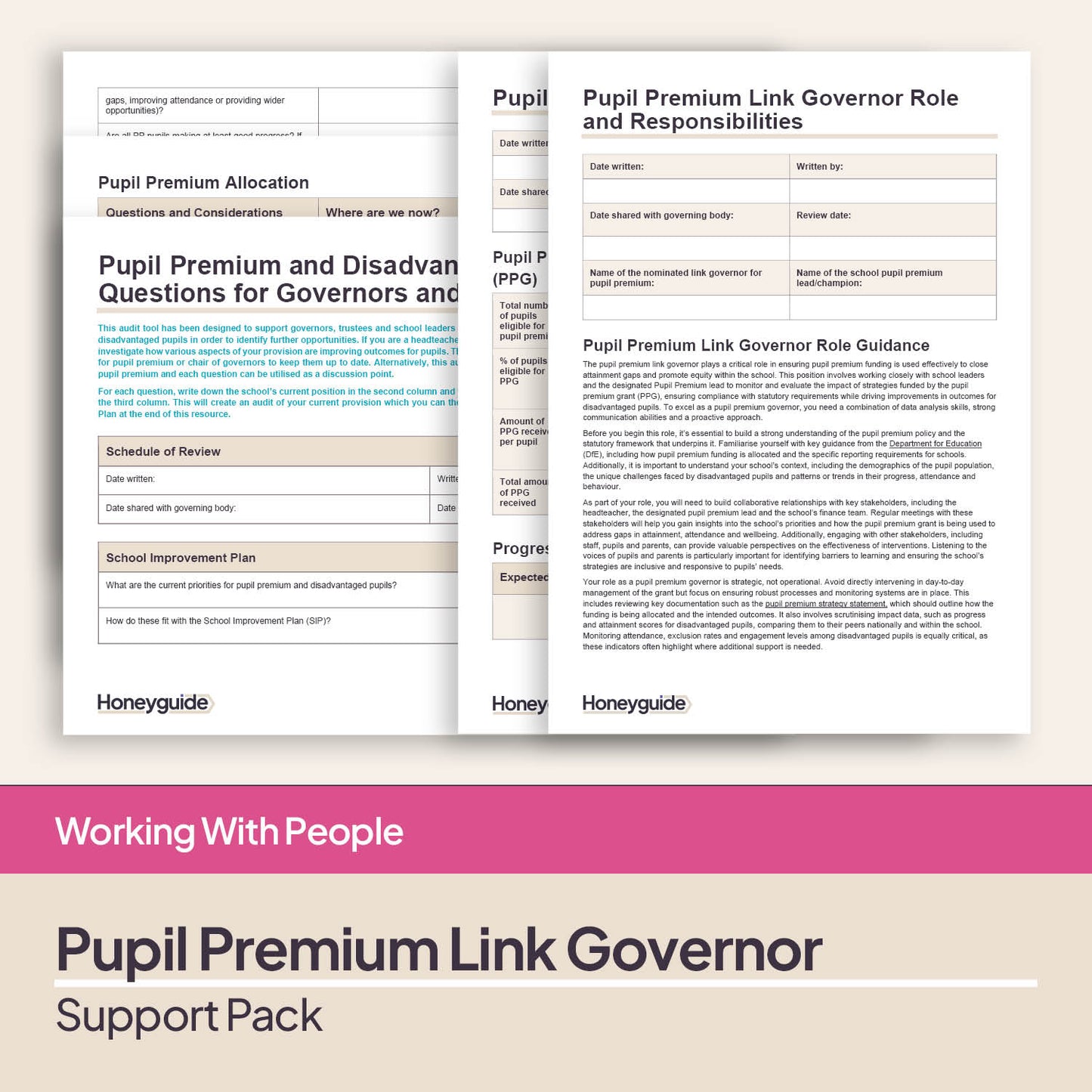 Pupil Premium Link Governor Support Pack