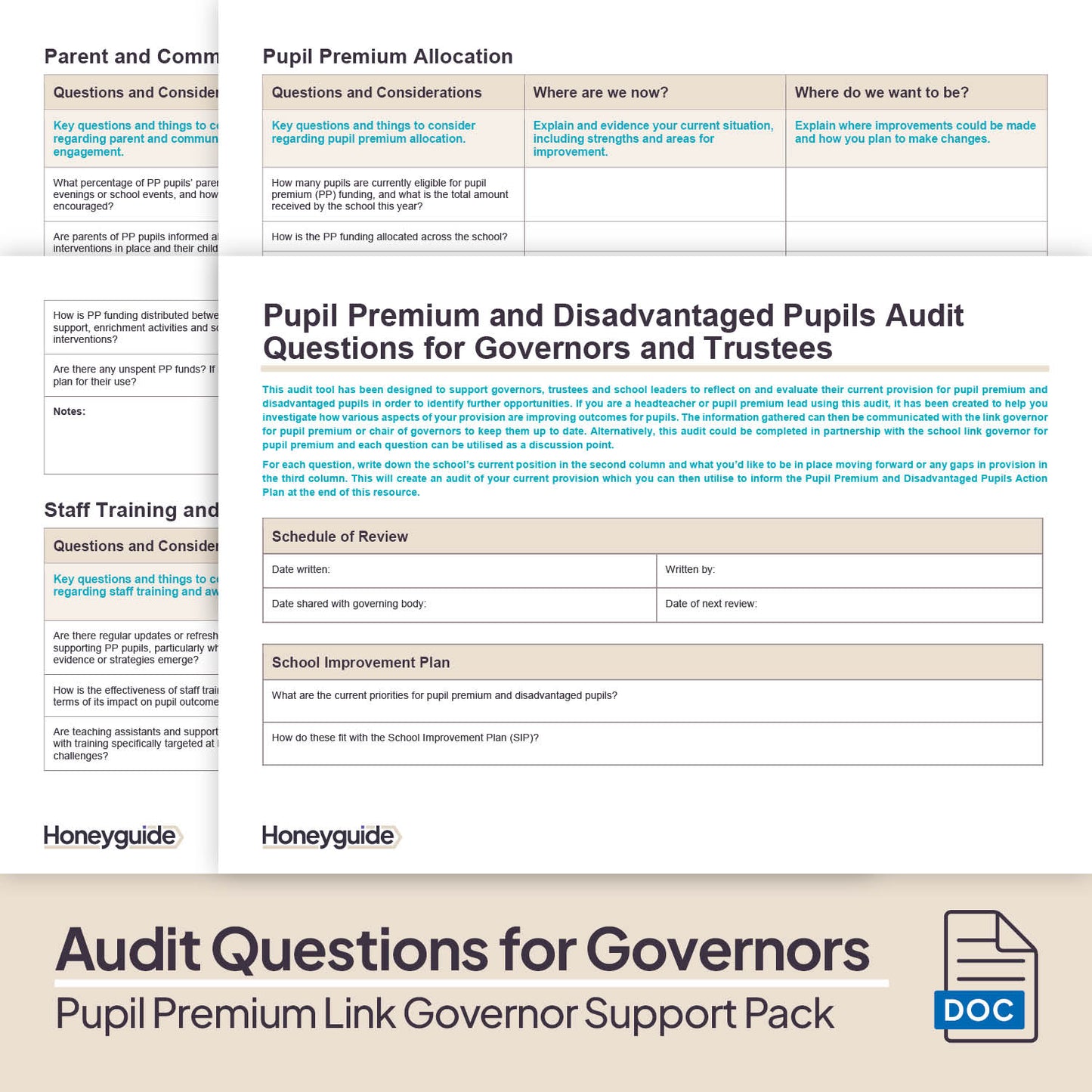 Pupil Premium Link Governor Support Pack