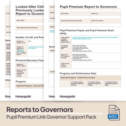 Pupil Premium Link Governor Support Pack