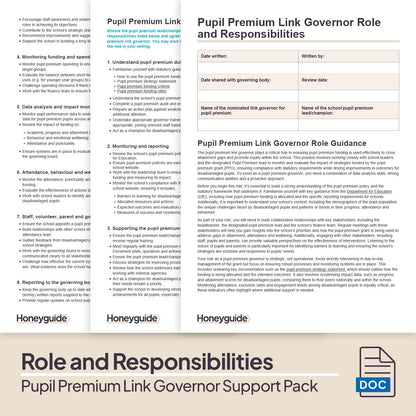 Pupil Premium Link Governor Support Pack