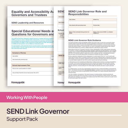 SEND Link Governor Support Pack