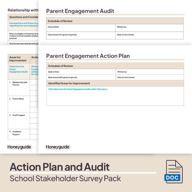 Parent and School Stakeholder Survey Pack