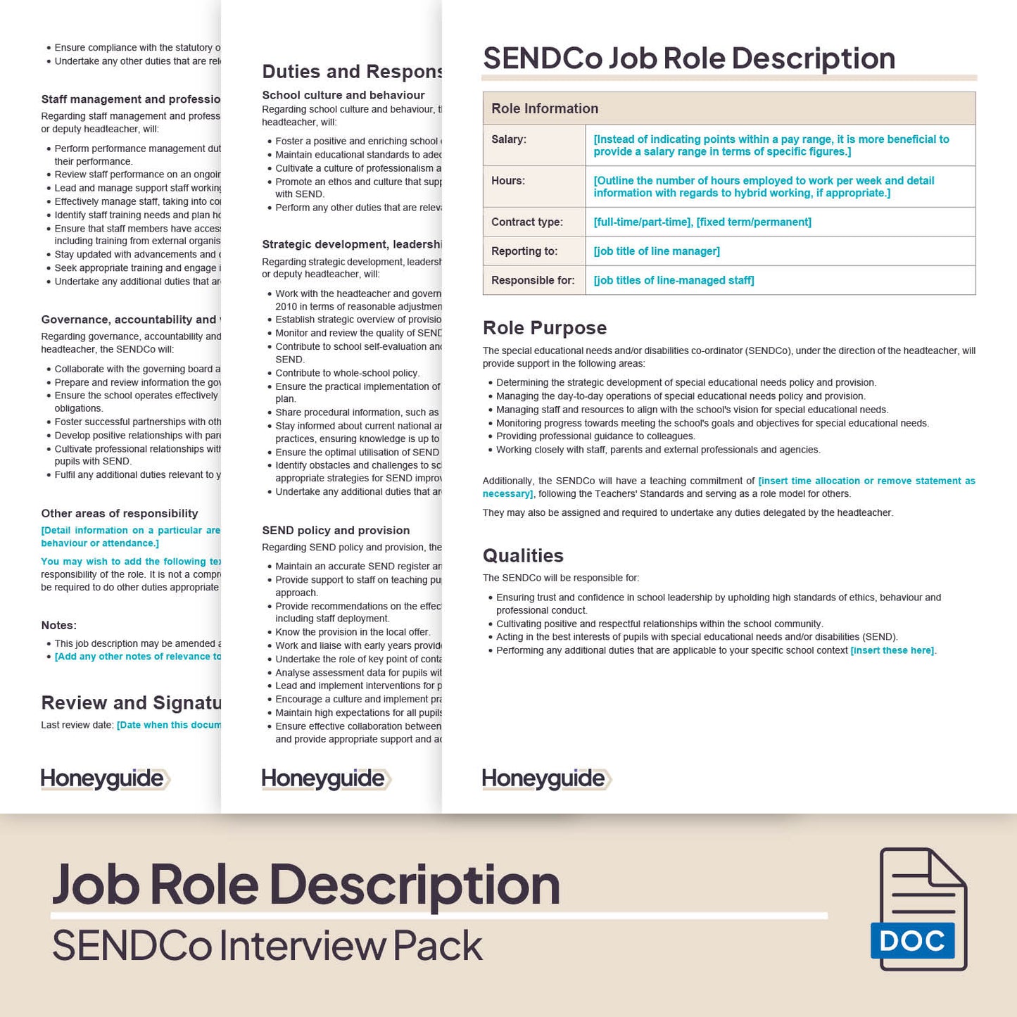 SENDCo Interview Pack