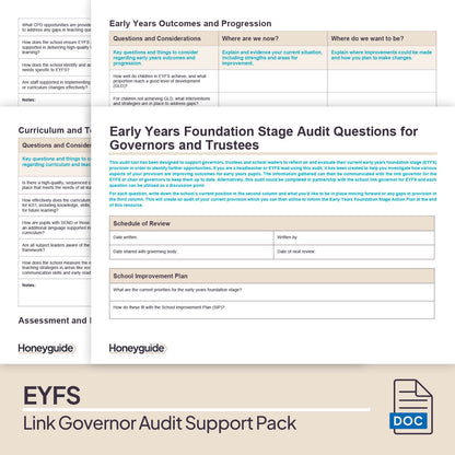 Link Governor Audit Support Pack