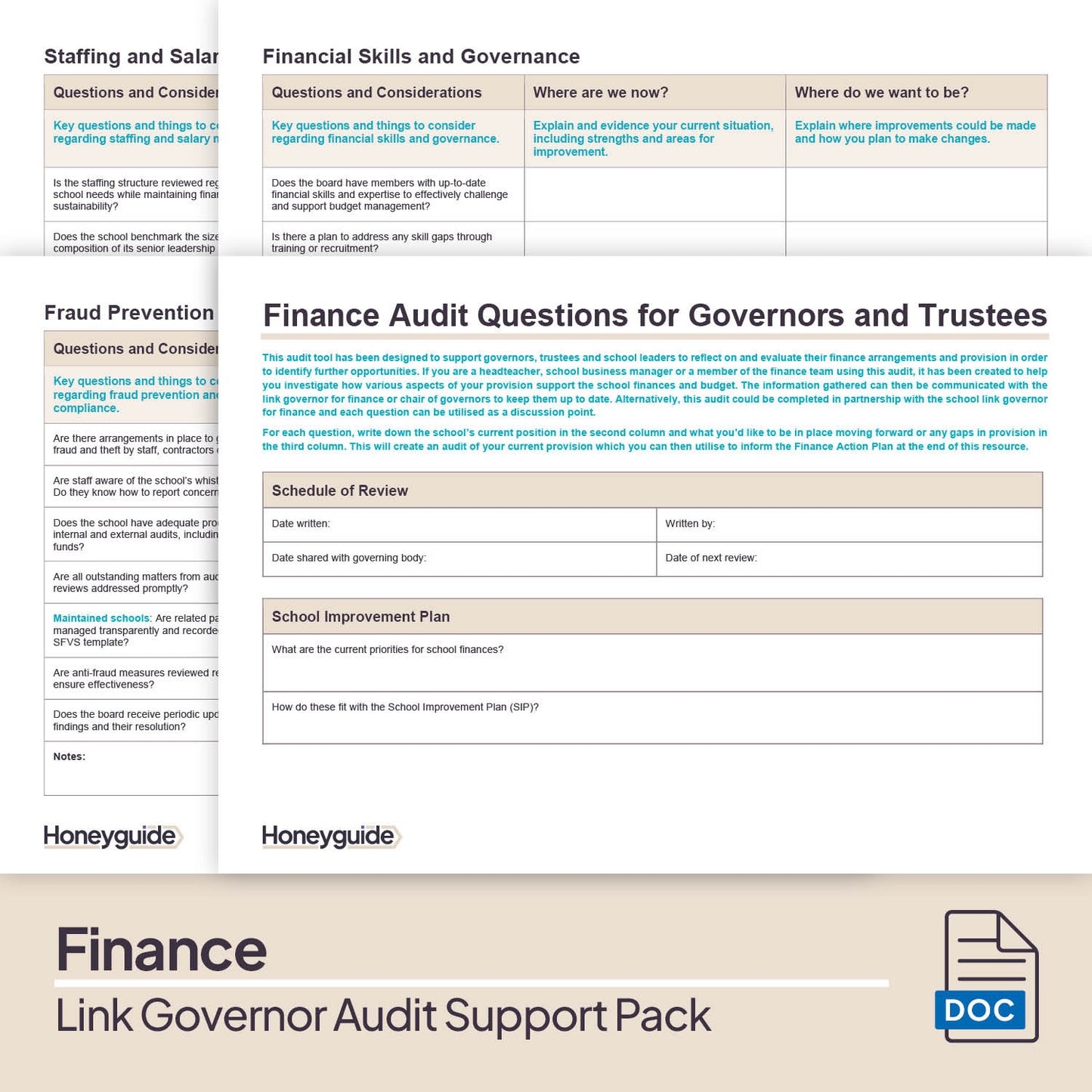 Link Governor Audit Support Pack