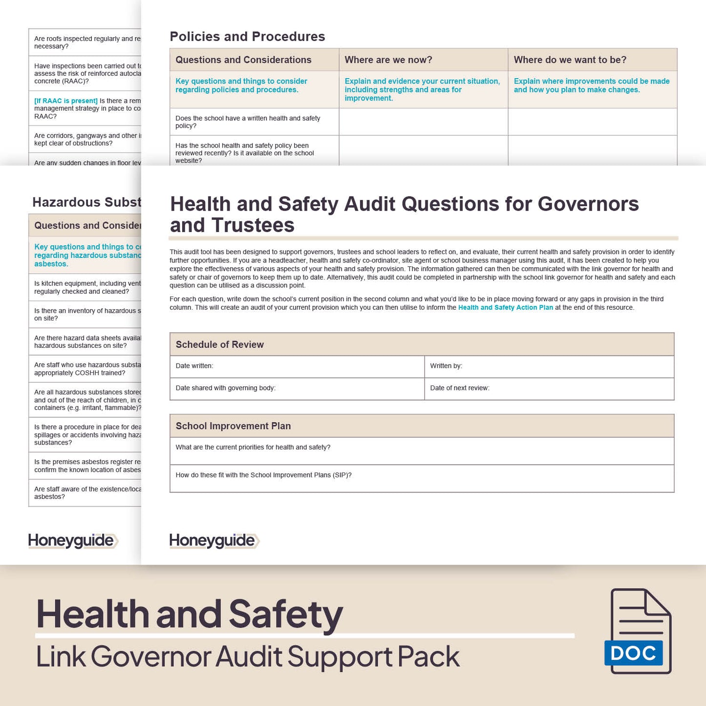 Link Governor Audit Support Pack