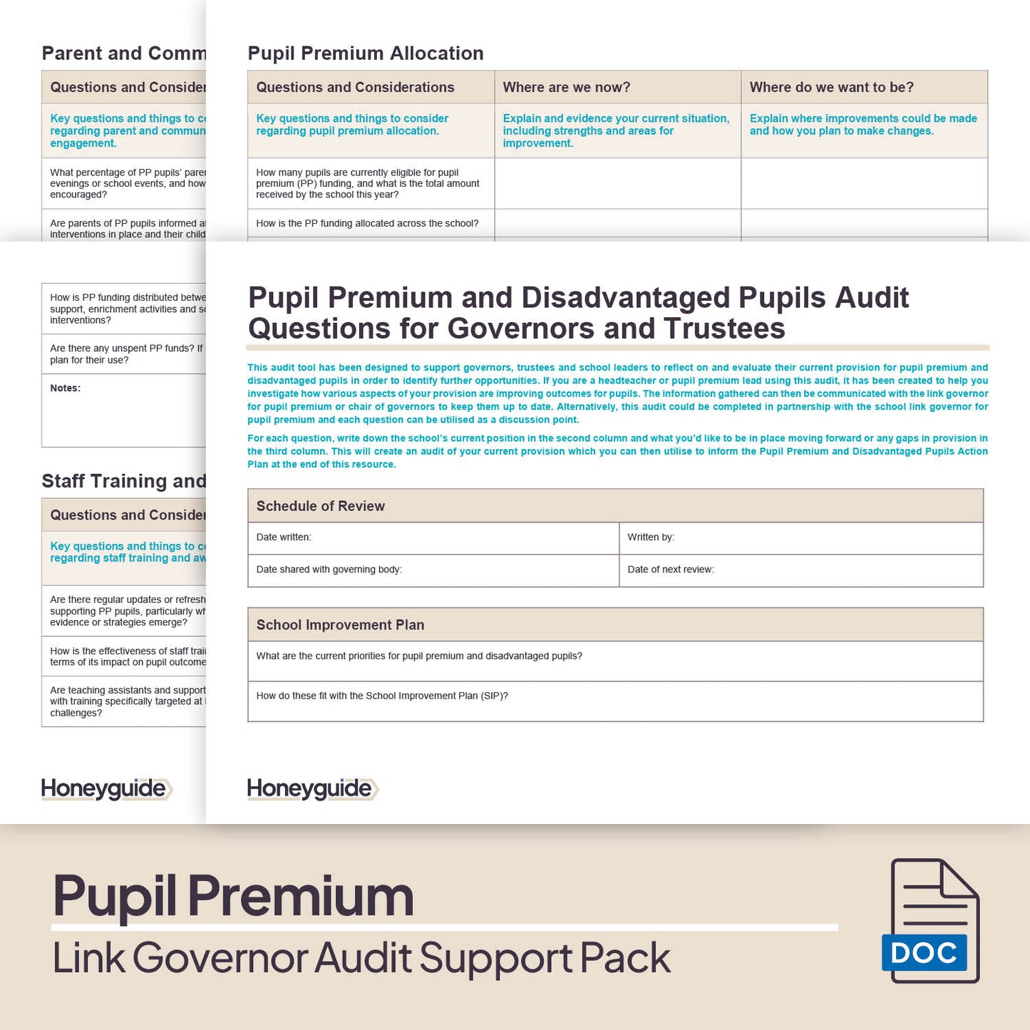 Link Governor Audit Support Pack