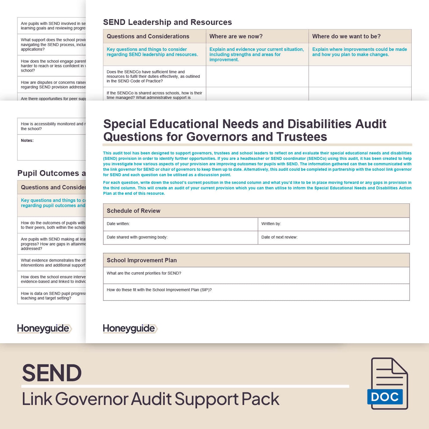 Link Governor Audit Support Pack