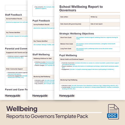 Reports to Governors Template Bundle