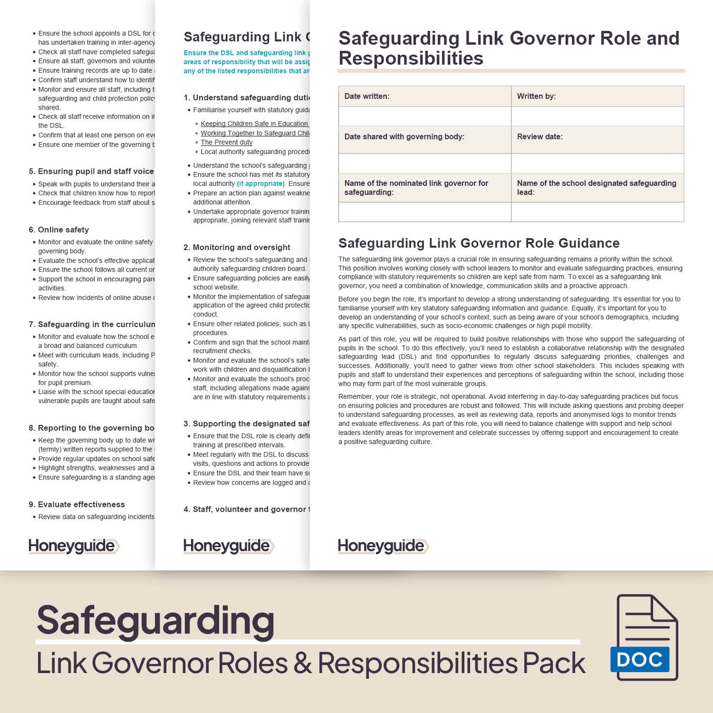 Link Governor Roles and Responsibilities Pack