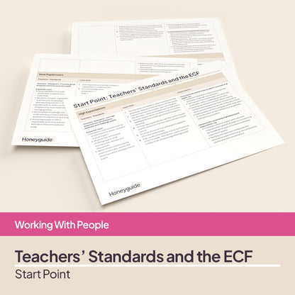 Start Point: Teachers' Standards and the ECF